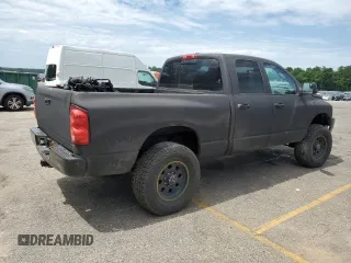 2007 Dodge Ram 2500 Laramie with VIN 1D7KS28A87J596108, listed as a Copart auction lot 56810764 with 237,398 mi miles and Salvage Title. Bid and sale history available at carsss.com. Image 3.