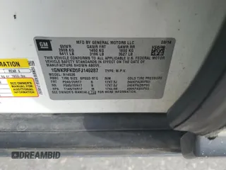 2015 Chevrolet Traverse LS z VIN 1GNKRFKD5FJ149287, wystawiony jako Copart lot #58641485 z przebiegiem 154 681 mil mil oraz Szkoda całkowita • Salvage title. Historia ofert i sprzedaży dostępna na DreamBid. Obrazek 13.