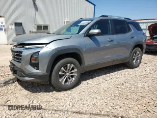 2025 Chevrolet Equinox AWD LT with VIN 3GNAXPEG5SL216339, listed as a Copart auction lot 62886365 with 262,120 mi miles and Clean title. Bid and sale history available at DreamBid. Image 1.