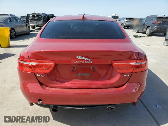 2017 Jaguar XE 35t Premium with VIN SAJAD4BVXHA971944, listed as a Copart auction lot 48487655 with 44,914 mi miles and Salvage Title. Bid and sale history available at DreamBid. Image 6.