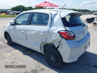 2024 Mitsubishi Mirage ES z VIN ML32AUHJXRH012264, wystawiony jako IAAI lot #42329433 z przebiegiem 11 904 mil mil oraz . Historia ofert i sprzedaży dostępna na DreamBid. Obrazek 3.
