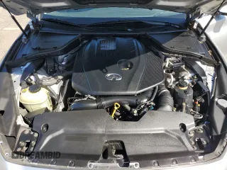 2017 Infiniti Q50 2.0t Premium with VIN JN1CV7AR7HM682645, listed as a Copart auction lot 49962645 with 85,715 mi miles and Salvage Title. Bid and sale history available at carsss.com. Image 11.