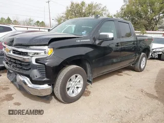 2025 Chevrolet Silverado 1500 LT with VIN 1GCPACED3SZ111293, listed as a IAAI auction lot 41836460 with 14,308 mi miles and . Bid and sale history available at DreamBid. Image 2.