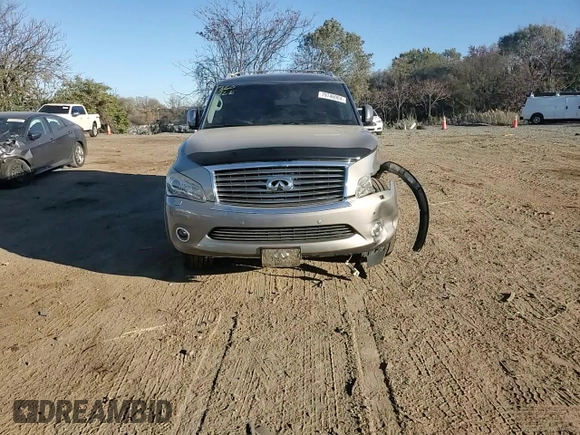 2013 Infiniti QX56 with VIN JN8AZ2NE5D9060498, listed as a Copart auction lot 79746904 with 134,387 mi miles and Salvage Title. Bid and sale history available at carsss.com. Image 11.