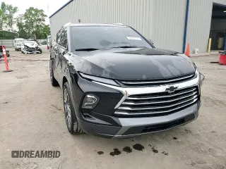 2024 Chevrolet Blazer Premier with VIN 3GNKBFRS3RS160493, listed as a Copart auction lot 53857315 with 12,722 mi miles and Salvage title. Bid and sale history available at DreamBid. Image 13.
