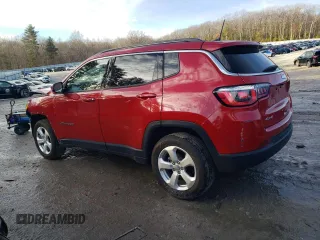 2019 Jeep Compass Latitude with VIN 3C4NJDBB9KT827915, listed as a Copart auction lot 85757104 with 14,713 mi miles and Salvage Title. Bid and sale history available at DreamBid. Image 2.