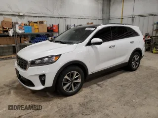 2019 Kia Sorento EX V6 with VIN 5XYPHDA55KG473088, listed as a Copart auction lot 54000545 with 95,205 mi miles and Clean Title. Bid and sale history available at carsss.com. Image 1.