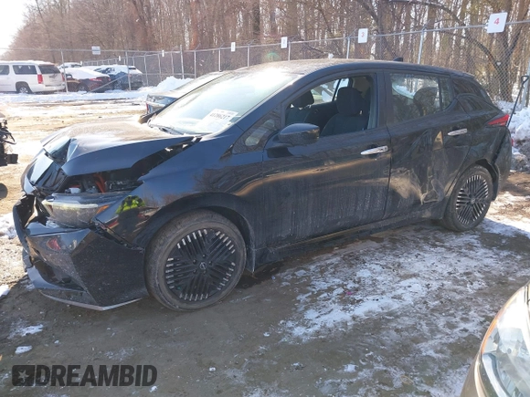 2024 Nissan LEAF SV Plus z VIN 1N4CZ1CV1RC553743, wystawiony jako IAAI lot #41286217 z przebiegiem 10 707 mil mil oraz . Historia ofert i sprzedaży dostępna na DreamBid. Obrazek 17.