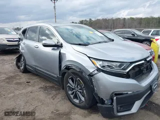 2020 Honda CR-V EX-L with VIN 7FARW1H81LE022024, listed as a IAAI auction lot 41717302 with 59,287 mi miles. Bid and sale history available at carsss.com. Image 6.