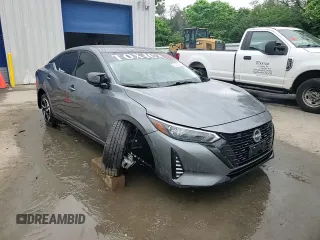 2024 Nissan Sentra SV с VIN 3N1AB8CV5RY317556, выставлен на аукционе Copart как лот 60233595 с пробегом 2 203 миль миль и Списание • Salvage title. История ставок и продаж доступна на DreamBid. Изображение 13.