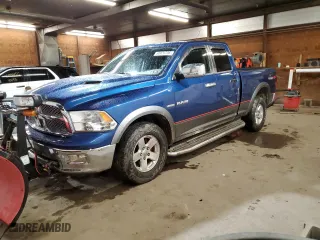 2009 Dodge Ram 1500 SLT with VIN 1D3HV18T69S810928, listed as a Copart auction lot 50929735 with 103,845 mi miles and Salvage Title. Bid and sale history available at carsss.com. Image 1.