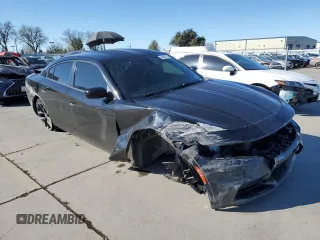 2019 Dodge Charger SXT with VIN 2C3CDXBG1KH553523, listed as a Copart auction lot 46865175 with 112,507 mi miles and Salvage Title. Bid and sale history available at carsss.com. Image 4.