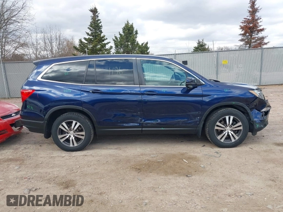 2016 Honda Pilot EX-L with VIN 5FNYF6H51GB057484, listed as a IAAI auction lot 42021196 with 109,470 mi miles. Bid and sale history available at carsss.com. Image 13.