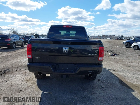 2017 Ram 1500 Express with VIN 1C6RR7FTXHS689639, listed as a IAAI auction lot 41687001 with 152,776 mi miles. Bid and sale history available at carsss.com. Image 16.