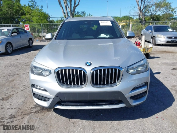 2019 BMW X3 sDrive30i with VIN 5UXTR7C56KLR50818, listed as a IAAI auction lot 41847811 with 88,592 mi miles. Bid and sale history available at carsss.com. Image 12.