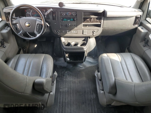 2021 Chevrolet Express Cargo with VIN 1GCWGBFP3M1245414, listed as a Copart auction lot 70534034 with 48,690 mi miles and Salvage title. Bid and sale history available at DreamBid. Image 8.