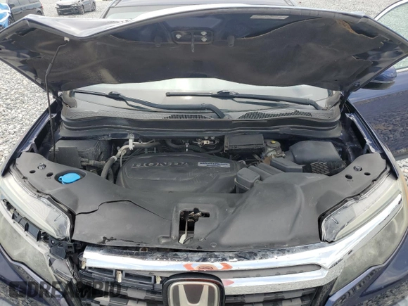 2019 Honda Ridgeline RTL-E with VIN 5FPYK3F76KB010613, listed as a Copart auction lot 60401125 with 90,492 mi miles and Salvage title. Bid and sale history available at DreamBid. Image 11.