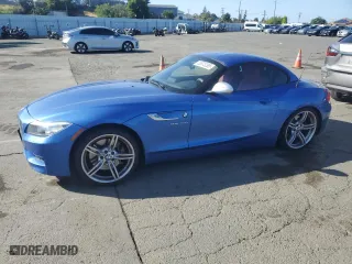 2016 BMW Z4 sDrive35is with VIN WBALM1C55GE634882, listed as a Copart auction lot 53873295 with 48,408 mi miles and Salvage Title. Bid and sale history available at carsss.com. Image 1.