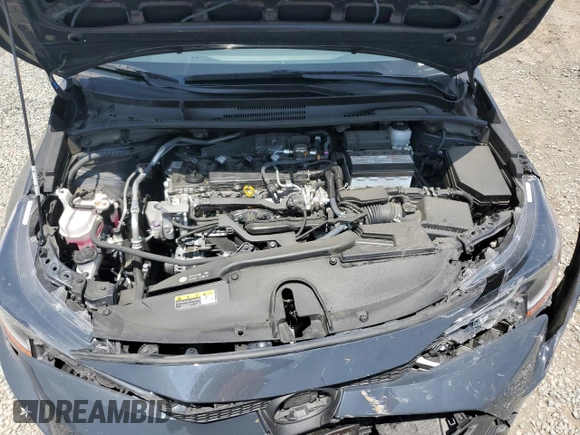 2024 Toyota Corolla LE with VIN JTDB4MEEXR3017537, listed as a Copart auction lot 60832825 with 23,779 mi miles and Salvage title. Bid and sale history available at DreamBid. Image 11.
