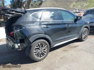 2021 Hyundai Tucson Limited with VIN KM8J33AL6MU298151, listed as a IAAI auction lot 41637599 with 73,886 mi miles. Bid and sale history available at carsss.com. Image 4.