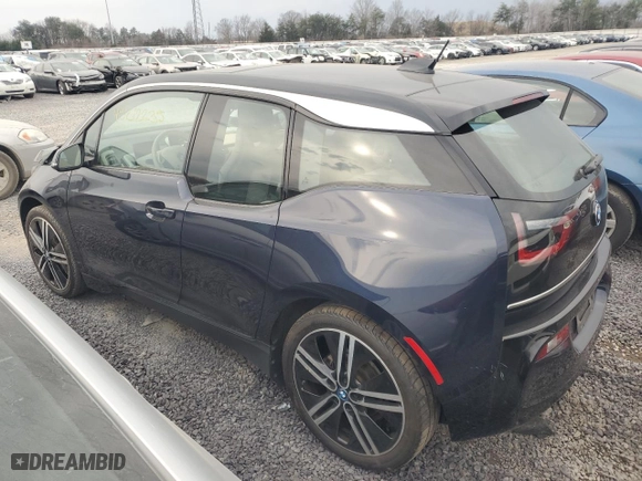 2019 BMW i3 with VIN WBY8P4C5XK7E24780, listed as a Copart auction lot 45212235 with 86,747 mi miles and Salvage Title. Bid and sale history available at carsss.com. Image 2.