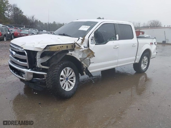 2015 Ford F-150 XLT with VIN 1FTEW1EG9FKE68712, listed as a IAAI auction lot 41460006 with 229,477 mi miles. Bid and sale history available at carsss.com. Image 2.