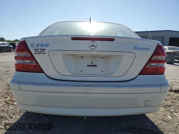 2007 Mercedes-Benz C 280 Luxury с VIN WDBRF92H67F866630, выставлен на аукционе Copart как лот 57691485 с пробегом 180 895 миль миль и Списание • Salvage title. История ставок и продаж доступна на DreamBid. Изображение 6.