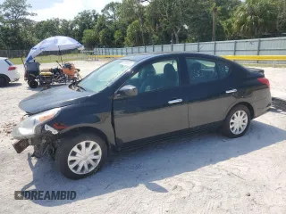 2019 Nissan Versa SV z VIN 3N1CN7APXKL876327, wystawiony jako Copart lot #58559695 z przebiegiem 37 663 mil mil oraz Szkoda całkowita • Salvage title. Historia ofert i sprzedaży dostępna na DreamBid. Obrazek 1.
