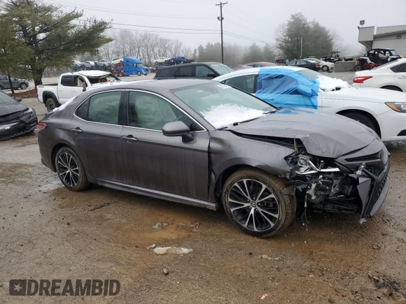 2019 Toyota Camry LE with VIN 4T1B11HK3KU697236, listed as a Copart auction lot 45113175 with 88,089 mi miles and Non Repairable. Bid and sale history available at carsss.com. Image 4.