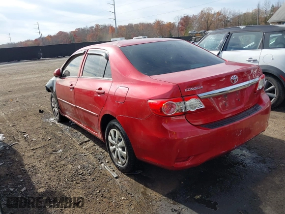 2013 Toyota Corolla L with VIN 2T1BU4EE2DC076601, listed as a IAAI auction lot 38113230 with Not Provided miles and . Bid and sale history available at DreamBid. Image 3.