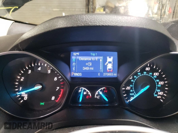 2014 Ford Escape SE with VIN 1FMCU0G99EUA36061, listed as a Copart auction lot 47633235 with 270,893 mi miles and Salvage Title. Bid and sale history available at carsss.com. Image 9.