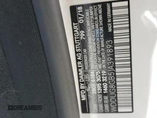 2018 Mercedes-Benz S 560 with VIN WDDUG8GB5JA391893, listed as a Copart auction lot 49746935 with 34,201 mi miles and Salvage Title. Bid and sale history available at carsss.com. Image 12.