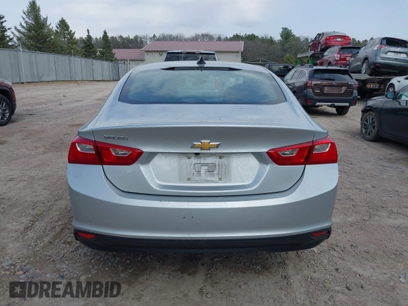 2017 Chevrolet Malibu LS with VIN 1G1ZB5ST6HF185002, listed as a IAAI auction lot 42133645 with 65,353 mi miles and . Bid and sale history available at DreamBid. Image 16.