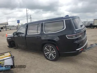 2022 Jeep Grand Wagoneer Series III with VIN 1C4SJVGJ3NS136104, listed as a Copart auction lot 54686725 with 58,677 mi miles and Salvage title. Bid and sale history available at DreamBid. Image 2.