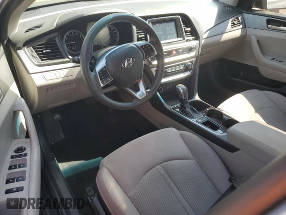 2019 Hyundai Sonata SE with VIN 5NPE24AF3KH733045, listed as a Copart auction lot 54121665 with 92,020 mi miles and Salvage Title. Bid and sale history available at carsss.com. Image 8.