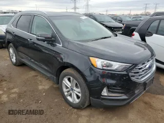 2020 Ford Edge SEL with VIN 2FMPK4J91LBA24576, listed as a Copart auction lot 50312435 with 87,956 mi miles and Salvage Title. Bid and sale history available at DreamBid. Image 4.