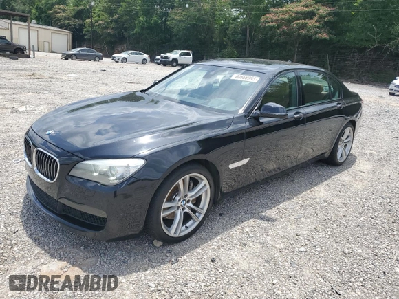 2015 BMW 7 Series 740Li with VIN WBAYE4C53FD138830, listed as a Copart auction lot 60866995 with 190,317 mi miles and Clean title. Bid and sale history available at DreamBid. Image 1.