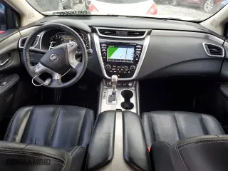 2017 Nissan Murano SL with VIN 5N1AZ2MH9HN125241, listed as a Copart auction lot 80616064 with 106,232 mi miles and Salvage Title. Bid and sale history available at carsss.com. Image 8.