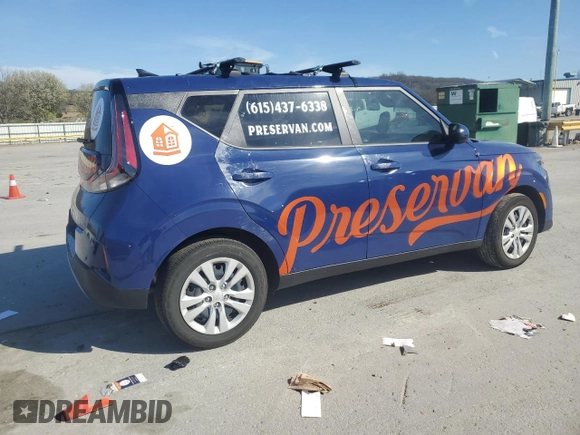 2024 Kia Soul S with VIN KNDJ23AU0R7222401, listed as a Copart auction lot 47919755 with 13,270 mi miles and Salvage Title. Bid and sale history available at DreamBid. Image 3.