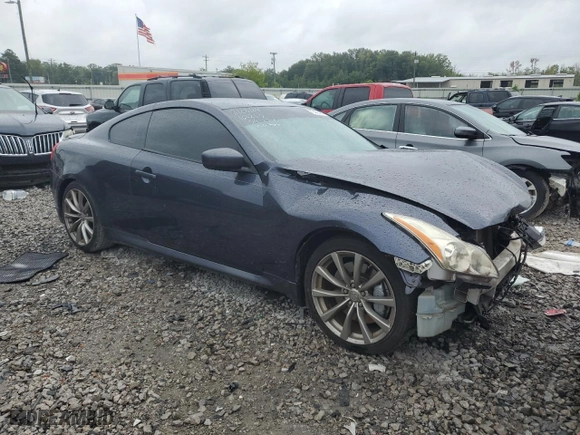 2008 Infiniti G37 Coupe Journey with VIN JNKCV64E98M129283, listed as a Copart auction lot 70403434 with 0 mi miles and Salvage Title. Bid and sale history available at carsss.com. Image 4.