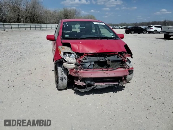 2007 Toyota Yaris with VIN JTDJT923475066457, listed as a Copart auction lot 51016275 with 192,050 mi miles and Salvage Title. Bid and sale history available at DreamBid. Image 10.