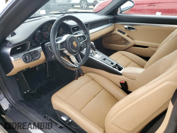 2019 Porsche 911 4 with VIN WP0BA2A99KS120126, listed as a Copart auction lot 73805804 with 0 mi miles and Salvage Title. Bid and sale history available at carsss.com. Image 8.
