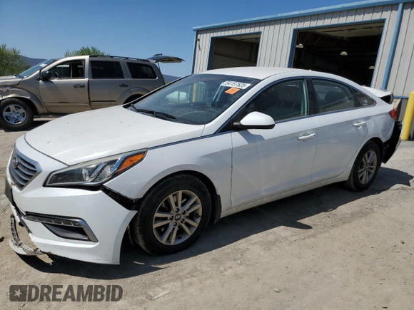 2015 Hyundai Sonata 2.4L SE with VIN 5NPE24AF1FH213500, listed as a Copart auction lot 54157525 with 137,651 mi miles and Salvage Title. Bid and sale history available at carsss.com. Image 1.