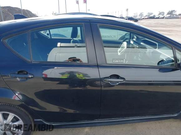2017 Toyota Prius One with VIN JTDKDTB35H1596444, listed as a IAAI auction lot 42030188 with 47,009 mi miles. Bid and sale history available at carsss.com. Image 13.