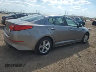 2014 Kia Optima LX with VIN 5XXGM4A78EG345272, listed as a Copart auction lot 55473895 with 150,870 mi miles and Salvage title. Bid and sale history available at DreamBid. Image 3.