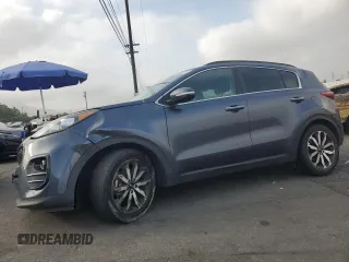 2019 Kia Sportage EX with VIN KNDPN3AC1K7521054, listed as a Copart auction lot 59458114 with 80,713 mi miles and Salvage title. Bid and sale history available at DreamBid. Image 1.
