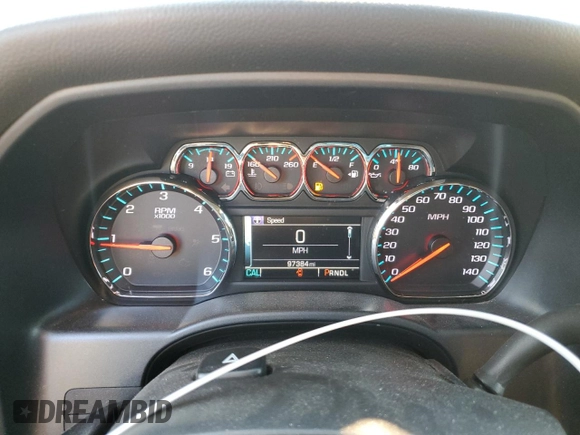 2018 Chevrolet Silverado 1500 LT with VIN 3GCPCREC3JG200722, listed as a Copart auction lot 48405655 with 97,384 mi miles and Salvage Title. Bid and sale history available at DreamBid. Image 9.