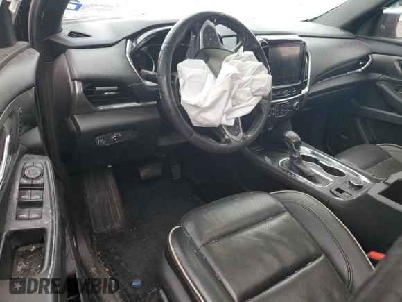 2022 Chevrolet Traverse Premier with VIN 1GNERKKW2NJ104197, listed as a Copart auction lot 71383014 with 115,524 mi miles and Salvage title. Bid and sale history available at DreamBid. Image 8.