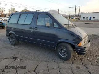 1993 Ford Aerostar with VIN 1FMCA11U0PZB31254, listed as a Copart auction lot 84759454 with 154,613 mi miles and Salvage Title. Bid and sale history available at carsss.com. Image 4.