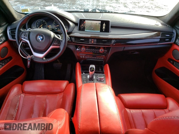2016 BMW X6 xDrive35i with VIN 5UXKU2C54G0N82015, listed as a Copart auction lot 44609933 with 124,746 mi miles. Bid and sale history available at carsss.com. Image 8.